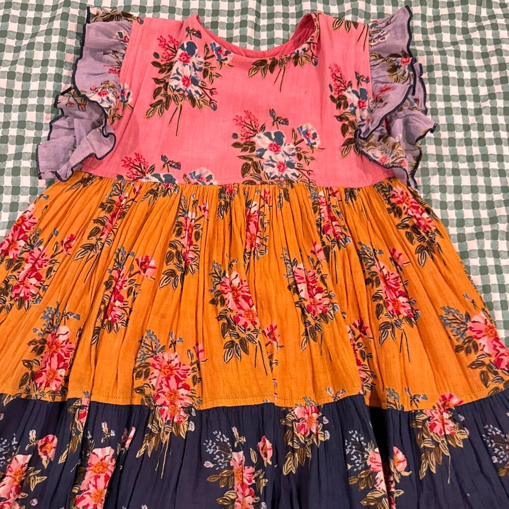 Pink Chicken Boho Dress, Like Brand New, 5Yr